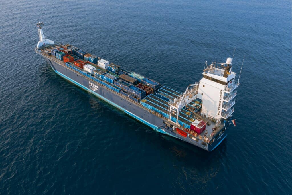 container ship