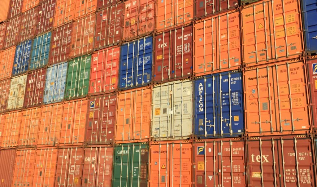 floor loaded containers