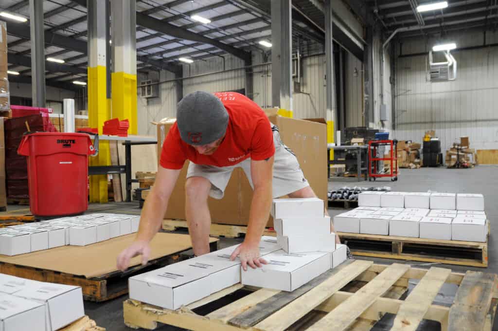 palletized shipping