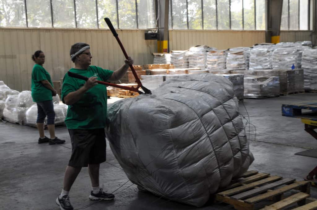 warehouse workers